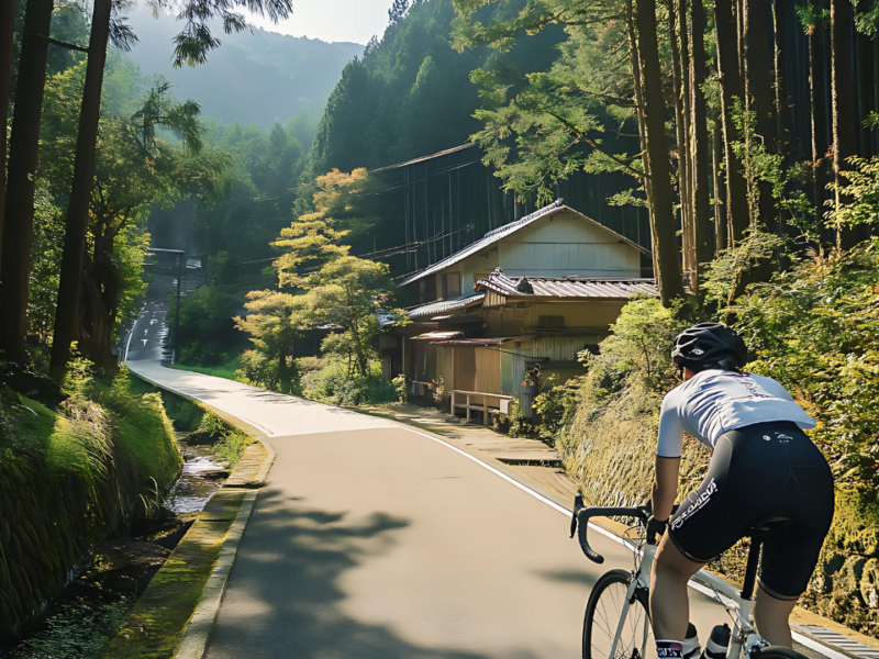 日本の美しい自転車道を行く：サイクリストのための旅